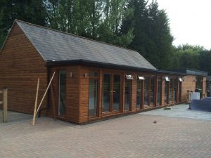 247 Plumbing Solutions of Larkfield, Kent. Beautiful barn bathroom install including plastering, fixtures, shower, flooring, tiling and plumbing in Wrotham, Kent.